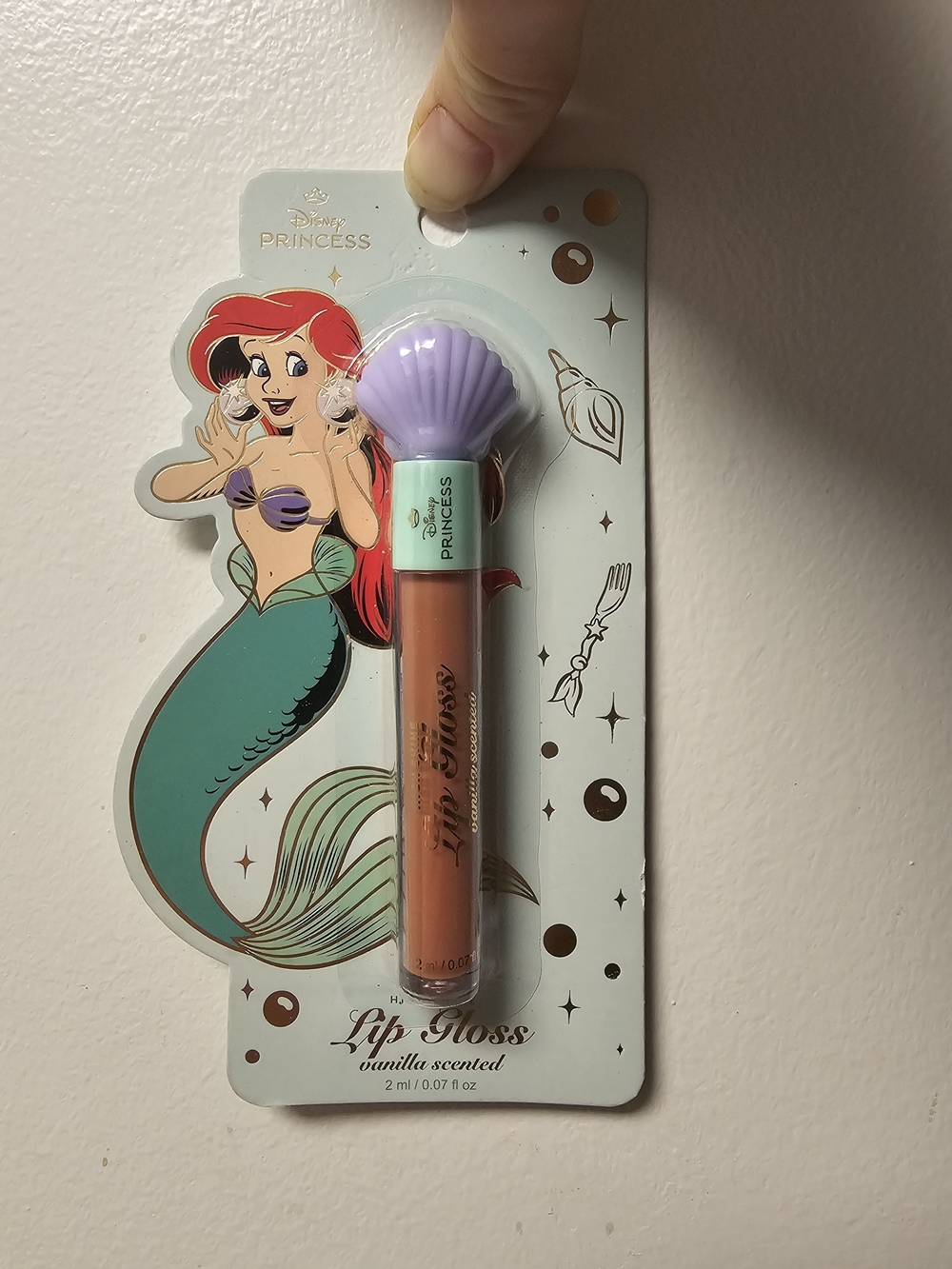 Ariel Vanilla-Scented Lip Gloss - Peach